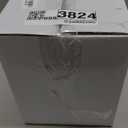 YHOSSEUN Espresso Cups 4 Oz, Porcelain Coffee Cups Set of 6 Espresso Cup with Saucers, Meatal Stand, and Stir Spoons, Brown Expresso Shots Cup