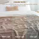 Carriediosa Knit Throw Blanket for Couch 50" X 60", Soft Cozy Stripe Pattern Cable Knitted Throws Fall Fluffy Textured Solid Home Decor Blankets Couch Cover for Bed Sofa, Taupe
