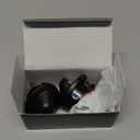 RUXIFEY LED License Plate Lights Tag Light Lamp Assembly Compatible with Ford F150 F250 F350 Super Duty Ranger Explorer Bronco Excursion Expedition, 6500K Black, Pack of 2