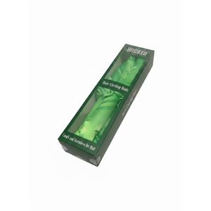 Wicked Comfy and Heatless Curls Overnight for Long Hair, Heatless Hair curler for Women and Girls, No Heat Curling Rods with Satin Scrunchies and Clip, Green