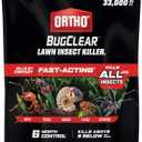 Ortho BugClear Lawn Insect Killer1 - Lawn Bug Killer Granules, Kills Ants, Spiders, Ticks, Fleas, & Grubs, Treats up to 33,000 sq. ft., 20 lb.