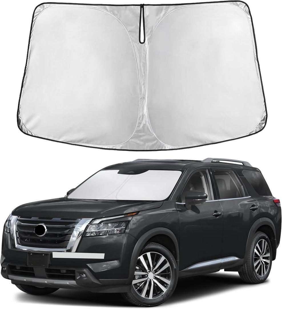 Windshield Sunshade Fit for Nissan Pathfinder 2022, 2023, 2024, 2025, 2026