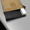 BeckTour 1.5'' Rise Threshold Ramp for Doorways, 2204 LBS Capacity Rubber Threshold Ramp, Non-Slip Driveway Curb Ramps Handicap Ramp for Wheelchair Scooter Stroller, Cuttable & Adjustable Size