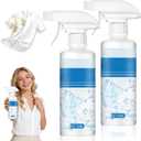 2PCS Clothing Emulsifier Stain,Fly Clothing Emulsifier,Powerful Clothes Dry Clean Spray,No Damage Fabric Spot