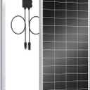 200W Solar Panel N-Type 16BB, 24V RV Solar Panel 200 Watt, 25% High Efficiency, IP67 Monocrystalline PV Module Solar Charger for Roof Boat Camping Van Trailer Cabin Off-Grid Applications