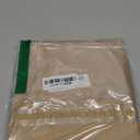 uxcell 6 Packs Leather Drawer Pulls, Double Hole Leather Drawer Knobs Furniture Dresser Handles Pulls with Screws for Dressers Drawers Closet Cupboard, Beige/ Gold(Hole Spacing:128mm)