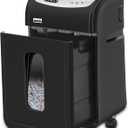 Paper Shredder for Home Office Heavy Duty with 60 Mins Running with US Patented Cutter,Shred CD/Card with Extra Large Bin,AUTO Jam Proof(ETL) (20-Sheet Cross Cut)