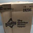 Bounty Quick-Size Paper Towels, White, 12 Family Triple Rolls = 40 Regular Rolls (141 sheet (Pack of 12))
