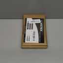 Sofa Arm Covers - Velvet Plush Anti-Slip Armrest Protectors for Chairs & Sofas, Set of 2, Black