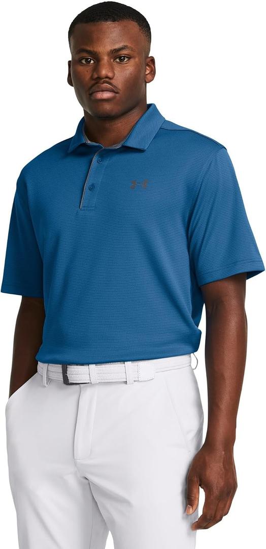 Under Armour Men's Tech Golf Polo, 406 Blue, L