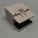 Bed Risers with Adjustable Screw Clamp, Fits Thickness of Furniture Frame from 0 to 1.5 Inch, Elevation in Heights 2" Heavy Duty Risers for Table Cabinet Dresser Support up to 5000lbs (4Pack, Beige)