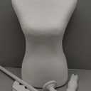 FDW Female Mannequin Body Dress Form Sewing Mannequin Torso Manikin with Tripod Base Stand Adjustable Mannequin for Sewing Clothes Display (White)