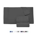 TEXAS LINEN CO. 100% Egyptian Cotton Standard/Queen Size Pillow Cases Set of 2-1000 Thread Count Pillow Cover - Soft, Breathable & Cooling Blush Pillowcases Set of 2 for Standard/Queen Pillows