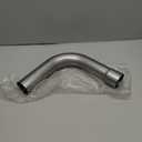 A-KARCK Exhaust 90 Degree Tube 2.25" OD, Mild Steel Exhaust Pipe Mandrel Bend, Custom Your Own Exhaust System