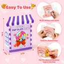 Jumlys Valentines Day Cards for Kids School, 32 Packs Cute Dessert Squeeze Toys, Valentine Day Party Favors for Boys Girls, Ideal Exchange Cards for Classroom
