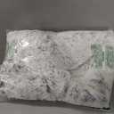 JOLLYVOGUE Calming Dog Beds Large Sized Dog, 36in Donut Washable Large Pet Bed, Anti-Slip & Anti-Anxiety Fluffy Faux Fur Round Dogs Bed, Fits up to 80 lbs Pets (Smoke Grey)