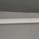 BlindsAvenue Cellular Honeycomb Cordless Polyester Shade, 9/16" Single Cell, Light Filtering, White, Size: 30" W x 48" H