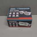 4 Pack Safety Glasses Goggles For Women Anti Fog, Cute Protective Eyewear for Nurses, ANSI Z87+ Anti-Blue Light ((Rainbow _Clear _Pink _Blue))