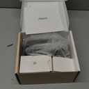 Aqara Smart Lock U300, Fingerprint Keyless Entry Door Lock with Handle, Matter Over Thread with Apple Home Keys, Touchscreen Keypad, Smart Lever Lock Supports Apple Home, Alexa, Google, IFTTT, Black