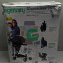 Ingenuity Ingenuity 3Dquickclose CS+ Compact Fold Stroller Lightweight Stroller with Oversized Canopy, Extra-Large Storage and Compact Fold, Black