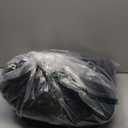 Mens Winter Jackets Waterproof Warm Fleece Ski Jacket with Hood Thermal Windproof Coat Zip Pockets (Large, Black)