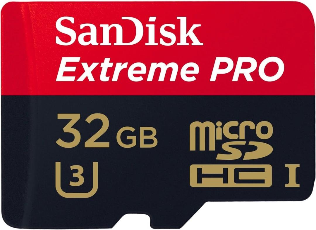 Sandisk Extreme Pro Flash Memory Card (SDSDQXP-032G-A46A)