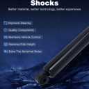 ECCPP shock Struts shock absorbers for 2004-2010 for BMW X3 shock Struts for 72548 G52199 G59199 72547 G52200 G59200 344487 39107 Front and Rear shocks
