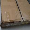 Adjustable 4-Tier Heavy Duty Kitchen Baker's Rack with Power Outlet, with Industrial Wheels, Free Standing Microwave Oven Cart Stand for Storage in Living Room, Garage, Greige