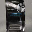 Braun Series 7 70S Electric Shaver Head Replacement Cassette  Silver (1 Count (Pack of 1))