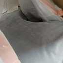 Momcozy CozyPro Nursing Pillow - All Around Lumbar & Arm Support - Safety Guard, Firm & Springy Memory Foam-Stable, Ergonomic Support, Easier Breastfeeding, Wider Cushion, Adjustable, Removable Cover