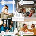 GAMEBYX 30 Scratch Off Date Night Ideas for Couples - Glow in The Dark Zodiac Card Game - Romantic Valentines Day for Him Her, Boyfriend Girlfriend