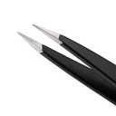 Tweezerman Stainless Steel Point Tweezer - Eyebrow Precision Tweezers, Facial and Ingrown Hair Removal (Midnight Sky)