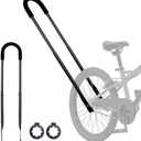 TOPROAD Children Cycling Bike Safety Trainer Handle, Bicycle Balance Push Bar, Push Stick for Enhanced Balance, Stability, Comfort and Control(Black)