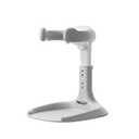 Baby Shower Stand, Baby Bath Support, Shower Standing Support with Adjustable Height and Armrest, Bath Stand with Anti-Skip and Shower Head Holder, Bath Essentials for Infants 