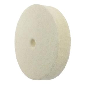 Luo ke 6'' Wool Felt Buffing Wheel - 1/2'' Arbor Hard Felt Buffing Polishing Wheels for Bench Grinder/Table Grinder