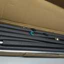 Universal Trampoline Enclosure Poles Replacement Kit 6 Straight Poles & Hardware for 10, 12, 14, 15FT Trampoline Frames