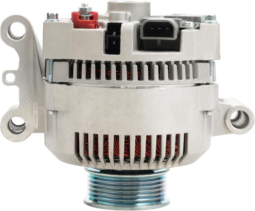 PHILTOP Alternator for Jeep 2001-2006 Wrangler 4.0L (117 Amp),S6,CW,ER/IF,12V,OE# 13876N,13907,56041864AB,56041864AA,90295663,56041565AB,13876,138768,19134404,89037316,MPA13876