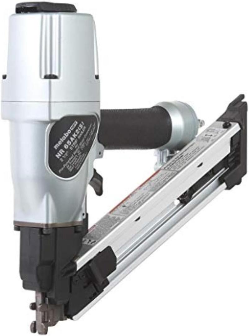 Metabo HPT Strap-Tite Metal Connector Nailer, Pro-Preferred Pneumatic Power Nailers, Connector Tool for Pre-Punched Connectors, 36 Short Magazine, 1-1/2 to 2-1/2, NR65AK2S