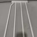 Extra Wide 52.76-62.2" Pressure Mounted Baby Gate 30" Tall White