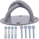 Wall Ceiling Mount Bracket for Gym & Home Suspension Straps Anchor for Olympic Rings Fitness Training Yoga Swing Battle Ropes Resistance Band & Boxing Equipment