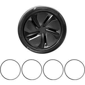 Automotive Alloy Wheel Rim Protector 19 Inch Alloy Rim Guards for Car Rims Compatible with Tesla Model 3 Model Y 19 Inch, Universal 19in