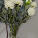 Artificial Flowers Real Looking Ivory Foam for DIY Wedding Bouquets White Bridal Shower Centerpieces Floral Arrangements Party Tables Home Decoration.