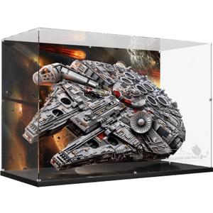Acrylic Display Case for Lego 75192 Millennium Falcon, ONLY Display Case, Lego Model is NOT Included (For 75192 Millennium Falcon)