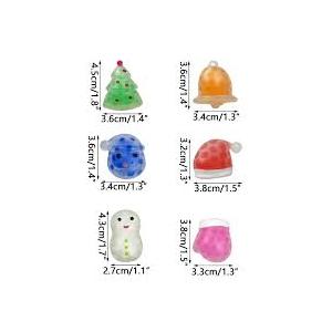 QINGQIU 4 Pack Christmas Big Squeeze Balls