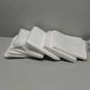 Paper Lunch Napkins. 500 Count Lunch Napkins 1 Ply, White. 12 x 12