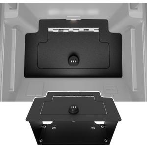 Center Console Safe Organizer Compatible with 2023-2025 Chevy Silverado GMC Sierra 1500 Redesigned 2022 Model Lock Box Console Safe Vault Replacement for 2022-2025 Chevy Silverado Accessories