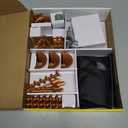 National Geographic Magnetic Marble Run - 150-Piece STEM Building Set for Kids & Adults with Magnetic Track & Trick Pieces & Marbles for Building A Marble Maze, STEM Project 