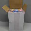 Qilery 12 Set Acrylic Paint Kit Mini Stretched Canvas with Easel, Acrylic Paints Strips, Brushes, Palette, Art Set for Adults Birthday Party Favors(6 x 6 Inch)