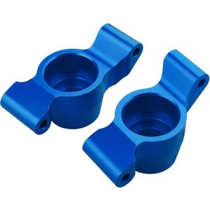 HobbyPark 8952 Carriers Aluminum Rear Stub Axle for Traxxas Wide Maxx V2 V1 Upgrades (Blue)