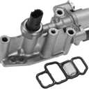 Motoforti Solenoid Spool Control Valve VTEC for Honda Civic 2006 2007 2008 2009 2010 2011 Variable Timing Solenoid NO.15810-RNA-A01 Long-lasting